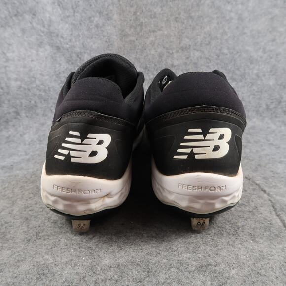 New Balance Shoes Mens 14 Baseball Cleats Metal Fresh Foam L3000BK5 Sport Black - Picture 5 of 12